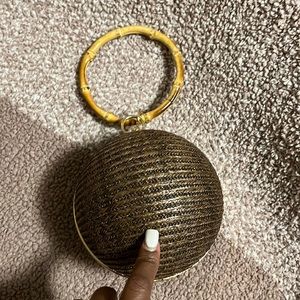 Cute hard round purse